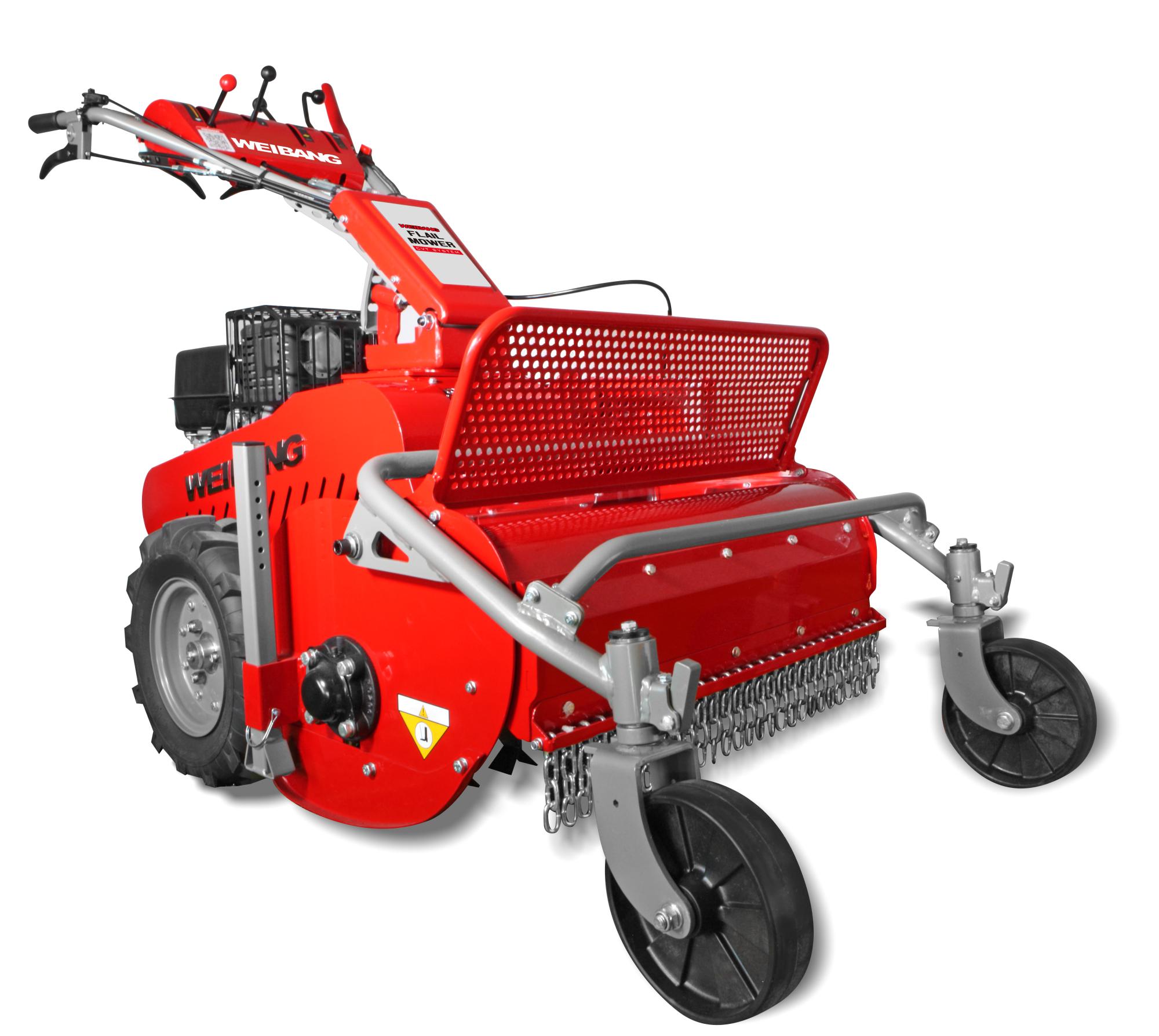 Газонокосилка Weibang WBGT6813 для высокой травы (68см/392см3/самоходная)